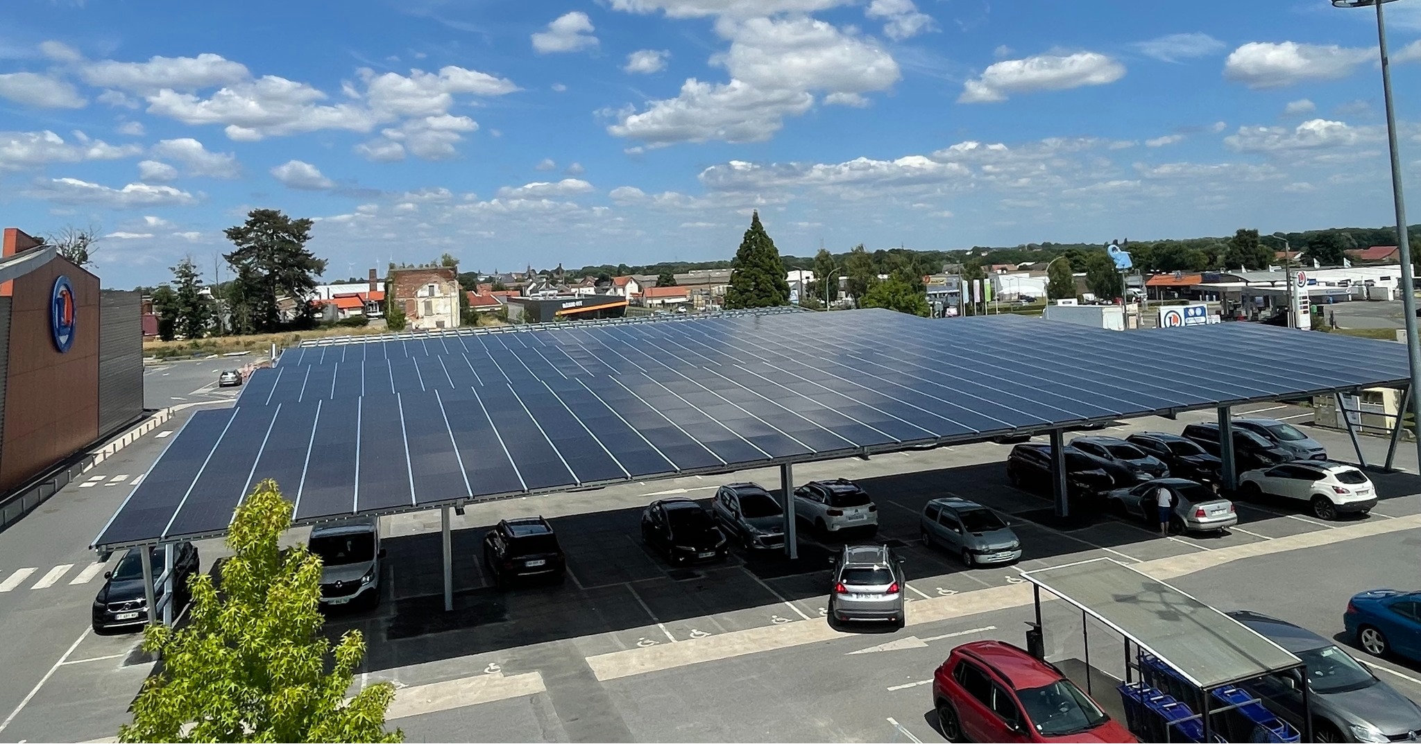 Ombrière photovoltaïque ROTEL