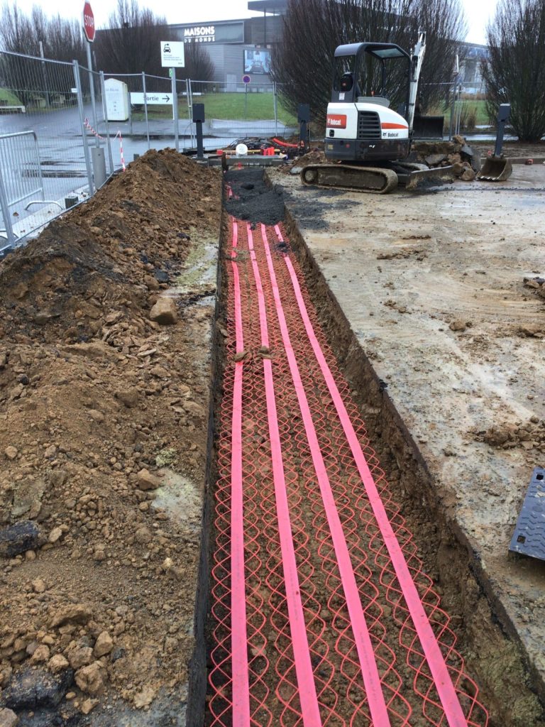 Chantier terrassement ROTEL